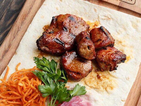 Хачапурия - Шашлык из cвинoй шеи