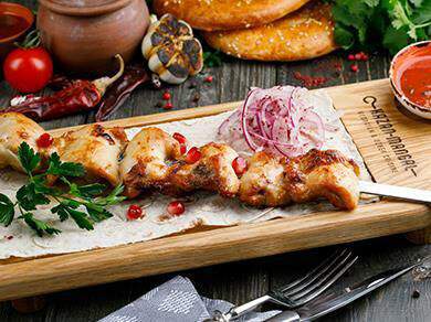 Казан Мангал Kazan Mangal - Шашлык из куриного бедра