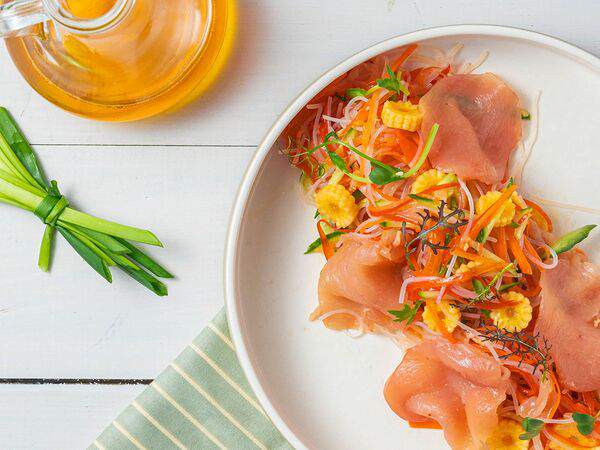 Хороша еда - Паназиатский салат с курицей