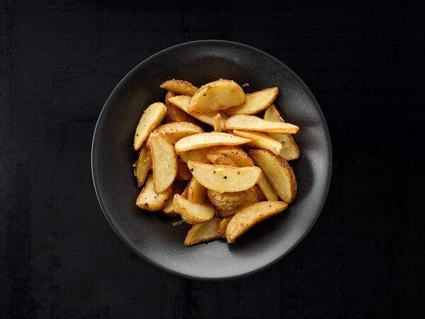 Рис - Картофель жареный