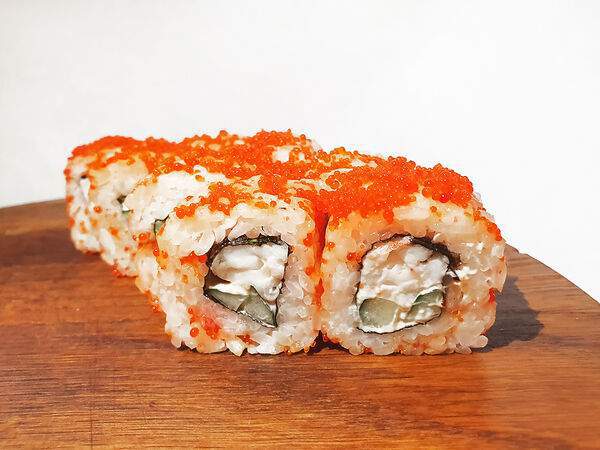 Hot Pizza - Ролл Калифорния с креветкой