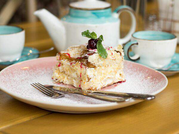 Чача-Рача - Наполеон домашний с малиной