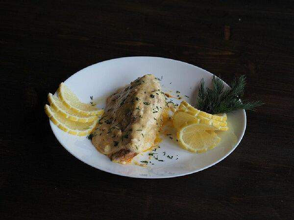 Терем'Ок - Сёмга в винном соусе