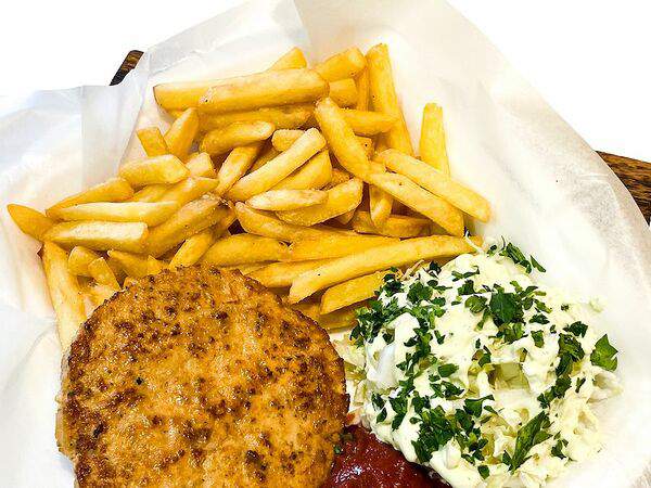 Две печи - Картофель фри с фирменной котлетой