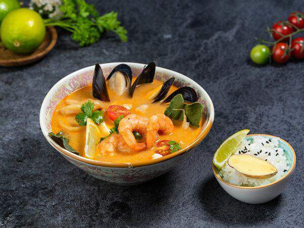 Базилико-пицца - Суп Том Ям