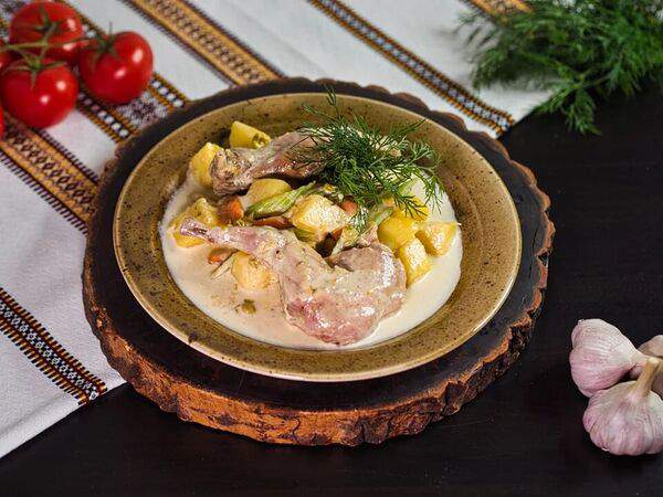 Будьмо - Запеченная ножка кролика