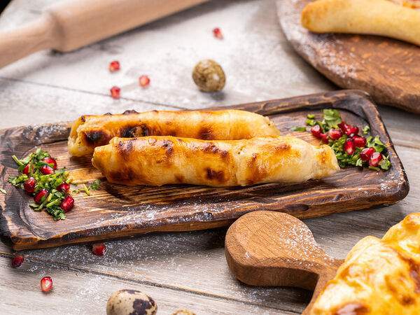 Грузинское кафе Ван Гоги - Хачапури на мангале