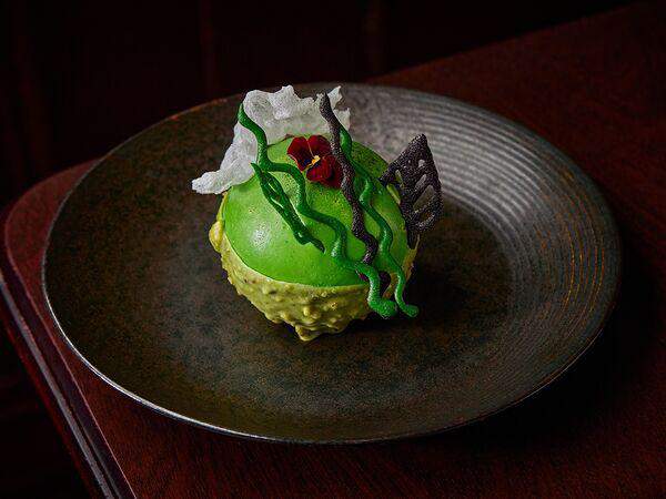 Китайская грамота - Сфера с муссом из чая Матча