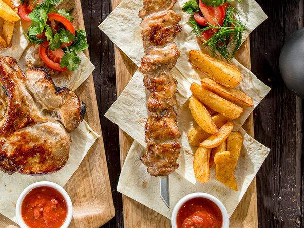 ХочуПури - Шашлык из свинины с картофелем