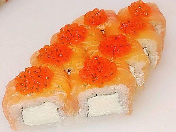 Шашлык-пикник - Филадельфия люкс с икрой