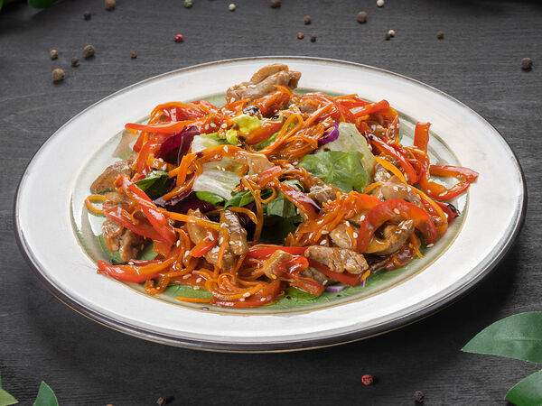 Мята Platinum - Салат Стир-фрай с уткой