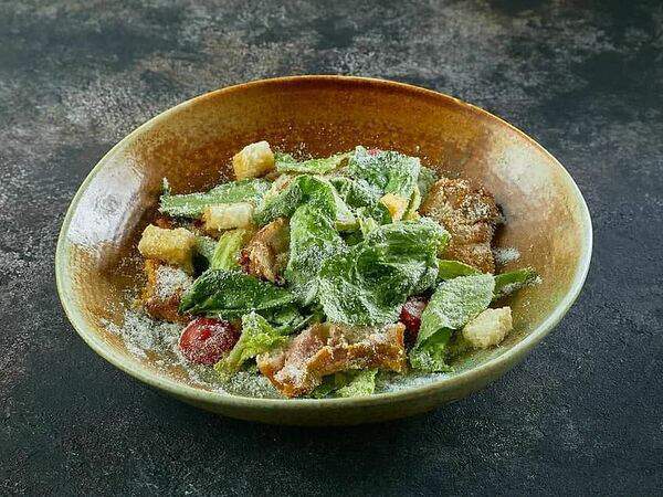 Баклажан Горьковская - Цезарь с курицей