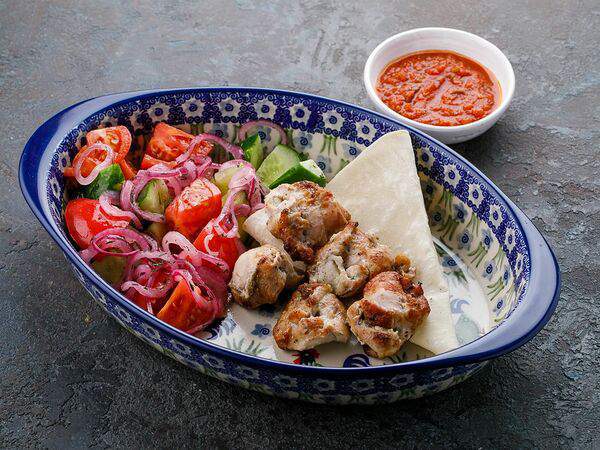 Ресторан Каре - Шашлык из куриного бедра
