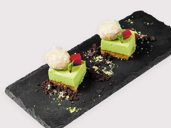 Самое популярное кафе - Чизкейк фисташковый