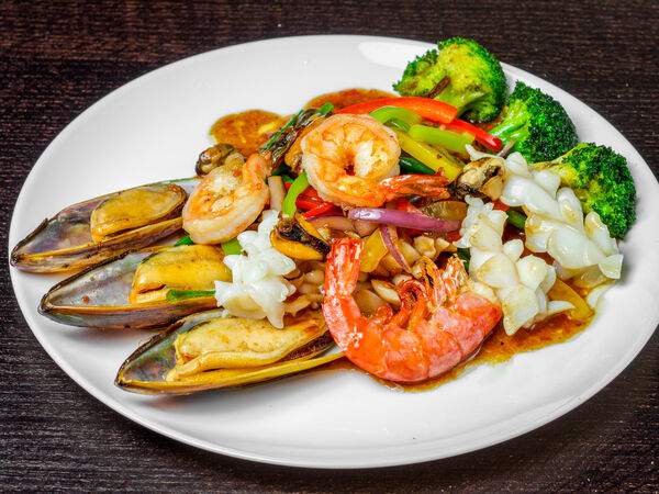 AzianA - Морепродукты в Хо соусе