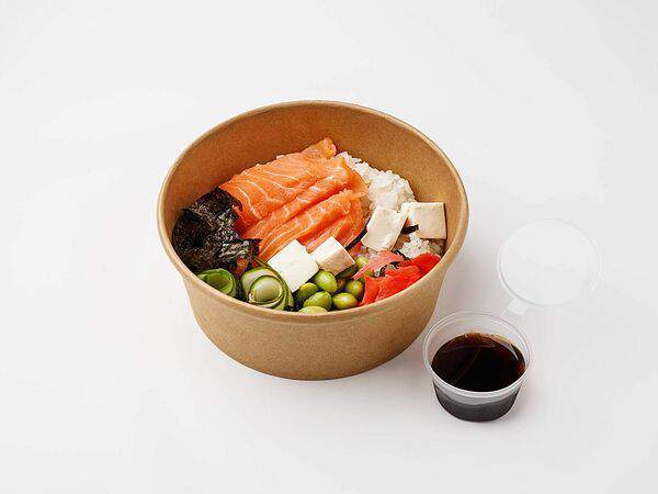 Ulandy Cafe - Поке с лососем