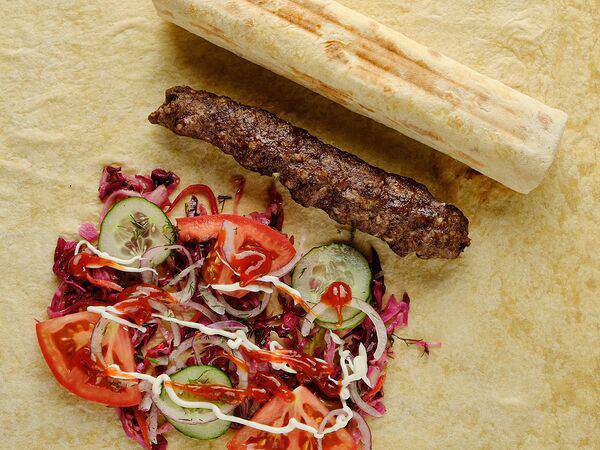 Чайхона & Kebab - Люля-кебаб из говядины в лаваше