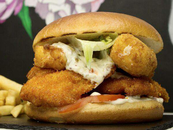 Слонабысъел - Бургер с курицей