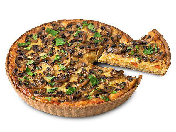 Машенькины пироги - Турецкий пирог из теста на ржаной муке с нутом, томатами и шампиньонами