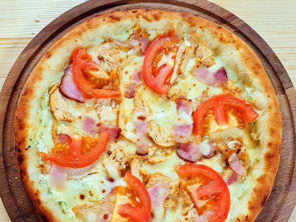 Crust Pie Pizza - Цыпленок чеснока