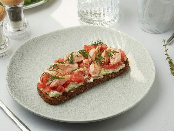Гурмерия De Paris - Брускетта с лососем