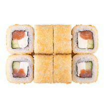 Суши-Сан & Пицца - Сливочный лосось темпура ролл