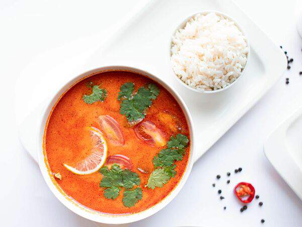 BBQ Smoker Bar - Том Ям с курицей и креветками