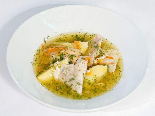 Ле Марш - Уха из атлантического лосося