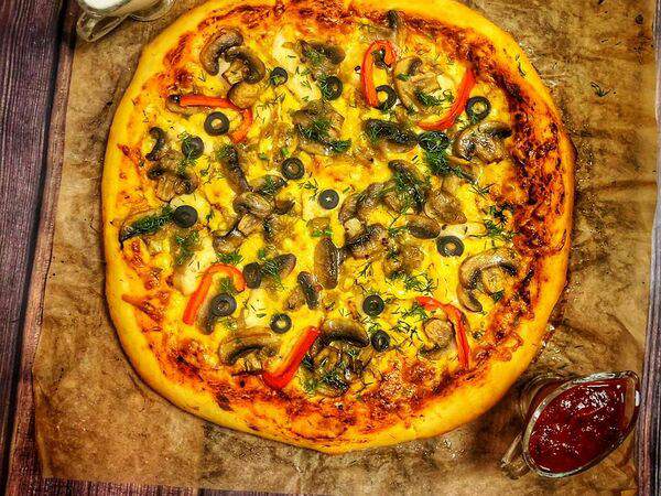 Шашлычная №1 - Пицца с курицей