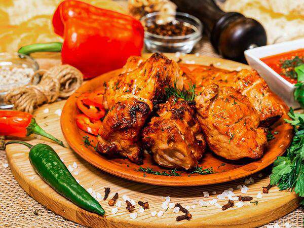 Сайгатина - Шашлык из шеи свинины