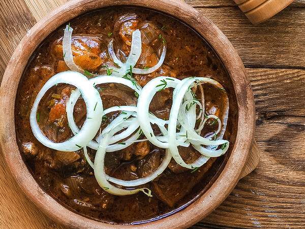 Кафе Арагви - Солянка по-грузински