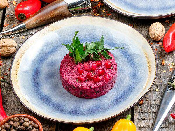 Хачапури тётушки Марико - Пхали из свеклы