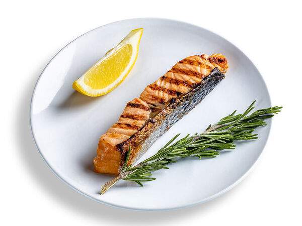 Ред-Буфет - Стейк Лосось на гриле