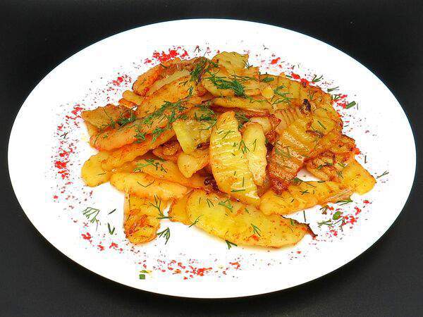 Встреча - Жареная картошка с грибами