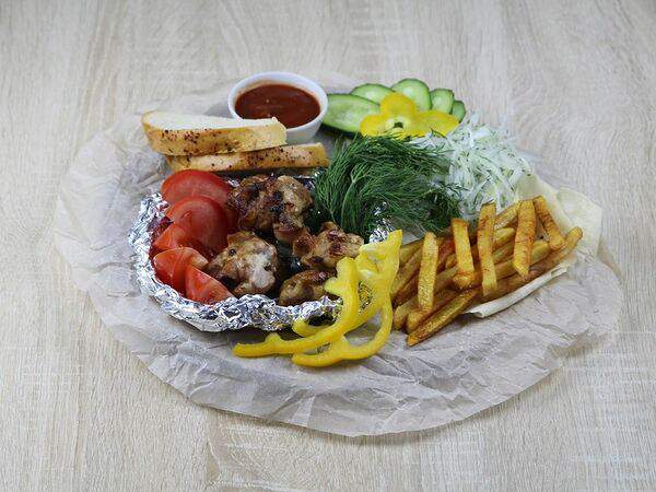 KlickKafe - Курочка жареная с овощами