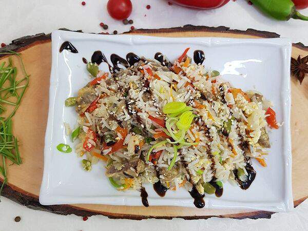 Тимерхан - Рис басмати жареный с говядиной