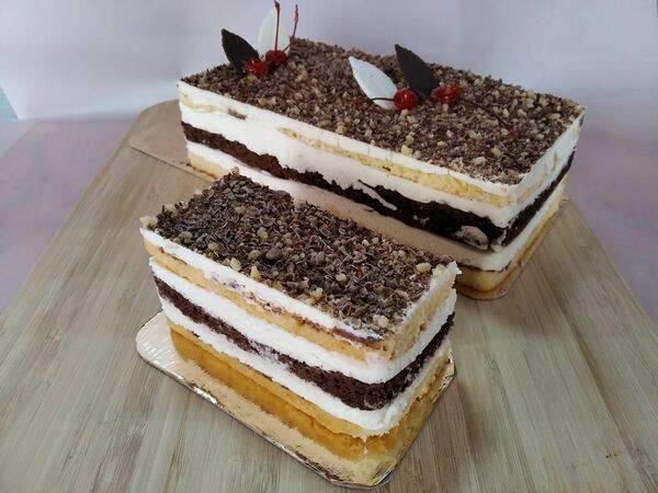 С нами вкуснее - Торт нарезной Сметанник по-деревенски