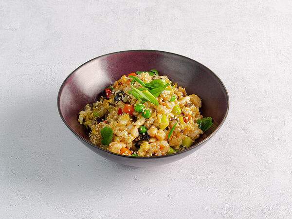 Лапшу не вешай - Рис жареный с креветками