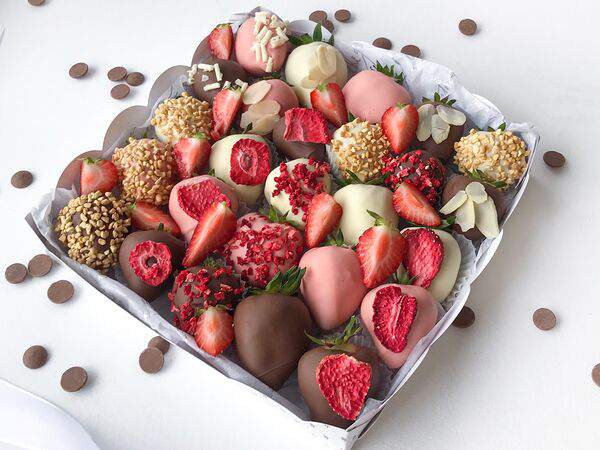 Merci-клубника в шоколаде - Клубничный набор 24