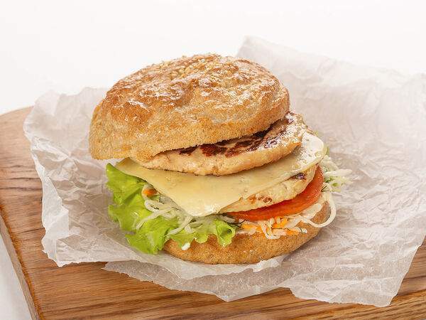 Югославия гриль - Сэндвич Плескавица Куриная двойная с сыром