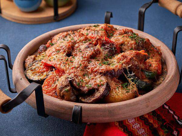 Булгур - Пиле на сач