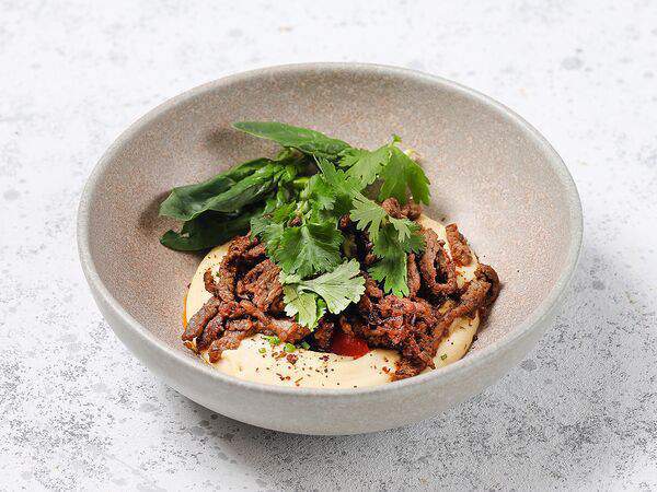 Pl bar - Телятина и хумус