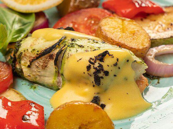 Пармезан - Дуэт лосося и судака