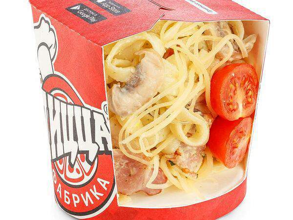 ПиццаФабрика - Паста с беконом и трюфельным маслом