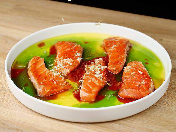 Агата - Лосось с трюфельным маслом