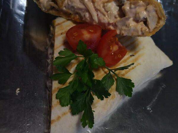 Мясо на Углях - Шашлык в лаваше с курицей