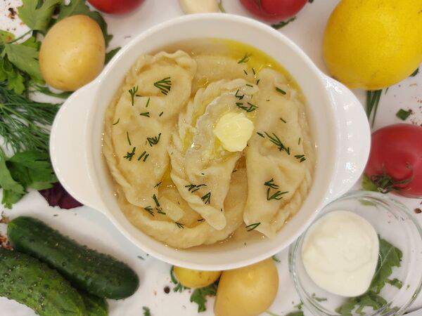 EasyFood - Домашние вареники с картошкой