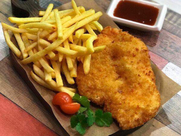 Лапша и утка Фо Бо - Тонкацу с картофелем фри