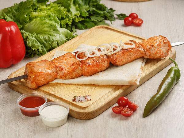 Мясо по-кавказски - Шашлык из cвинoй шеи по-кавказски