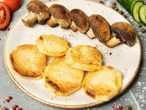 Чинар - Картофель на мангале